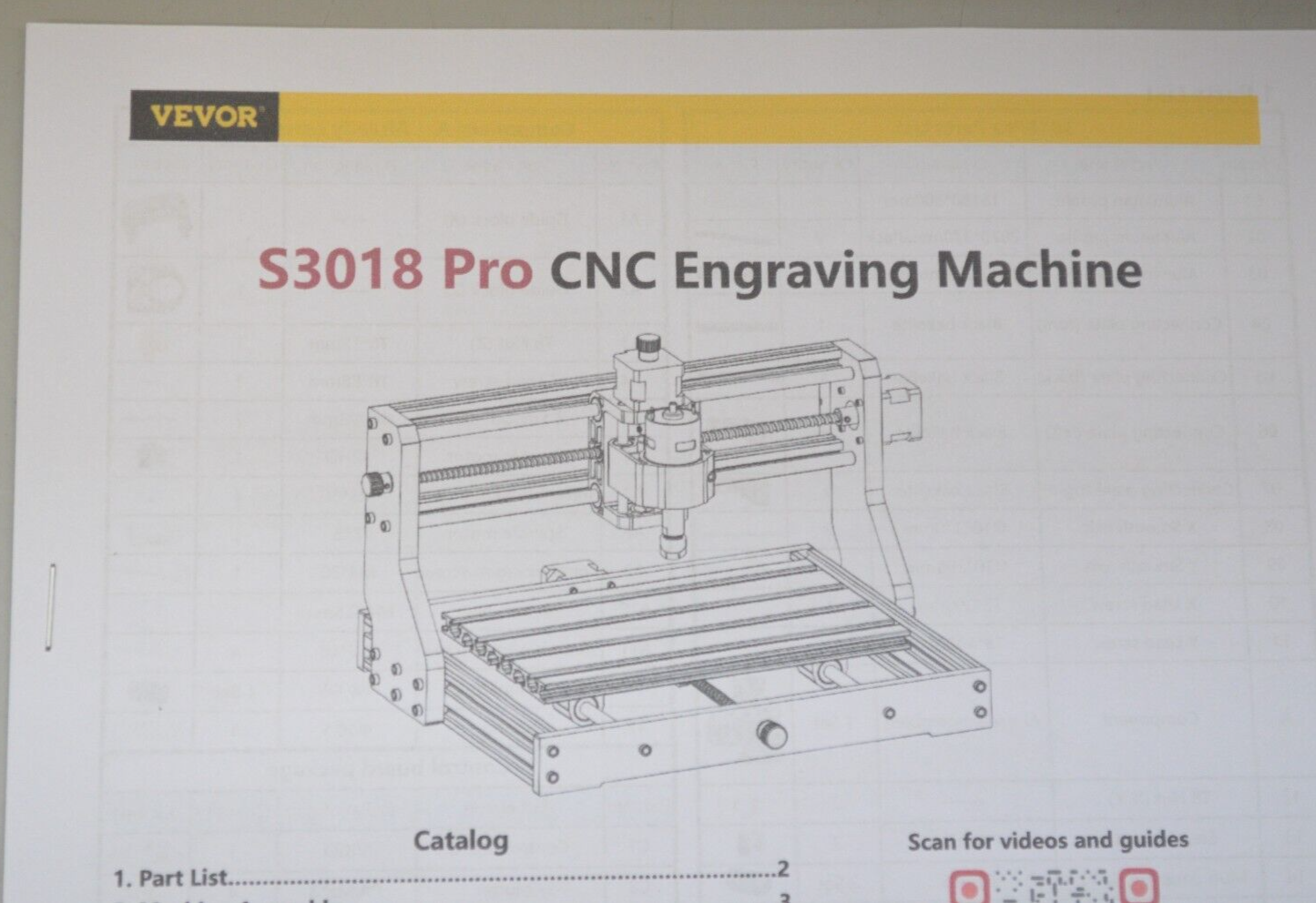 VEVOR 500 mW CNC 3018 DIY Graviermaschine Pro 300x180x45mm Engraving Machine Neu