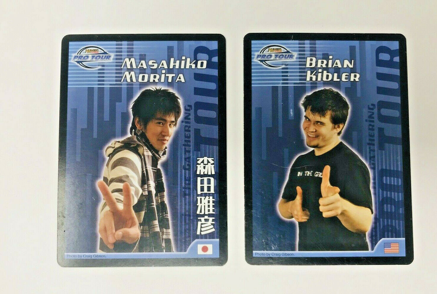 Magic The Gathering Pro Tour Player Cards Brian Kibler Masahik...