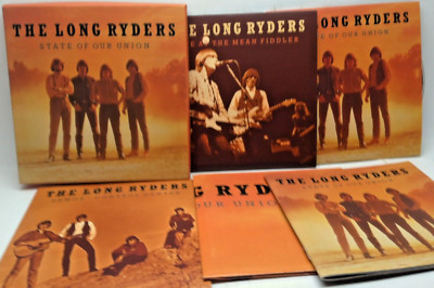 State of Our Union by The Long Ryders (CD, 3-disc box set w/ poster, 2018) RARE