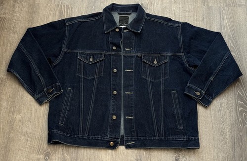 Sean John Denim Vtg 90s Long Sleeve Button-Up Jean Jacket