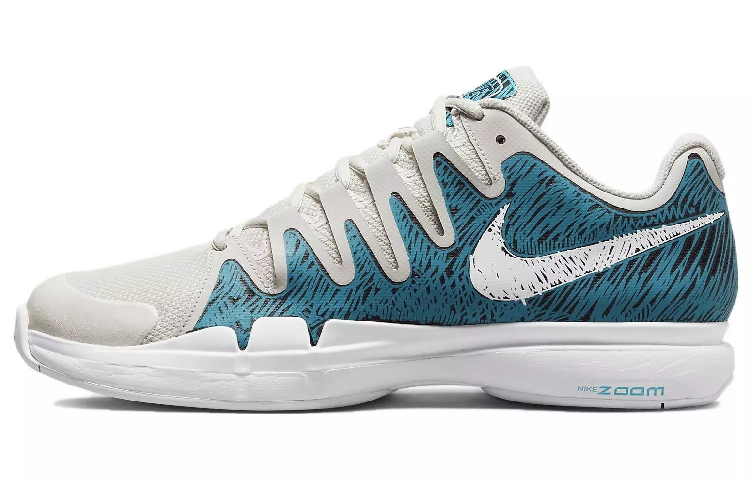 シューズ(男性用) Nike Zoom Vapor 9.5 Tour 27cm NIKE ZOOM VAPOR TOUR 9.5 PRM TENNIS SHOES (BLK/WHT/BLU