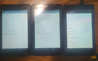 Lot of 3x Asus MeMo Pad 7 ME173X