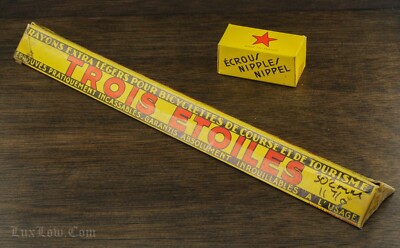 NOS Vintage ROBERGEL 3 Stars SPOKES NIPPLES 15g16g1.8mm1.6 RoadBike Tour Bicycle