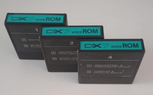 YAMAHA DX7 Voice ROM セット YAMAHA DX7 VOICE ROM】Keyboard magazine Voice ROM for DX7