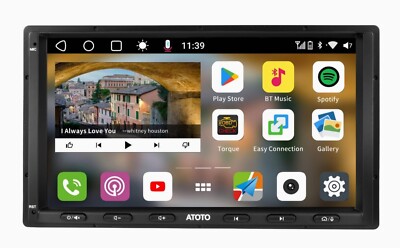 ATOTO S8 7 Inch Android Double-Din Car Stereo Bluetooth, 4G LTE, Model S8G2A74MS