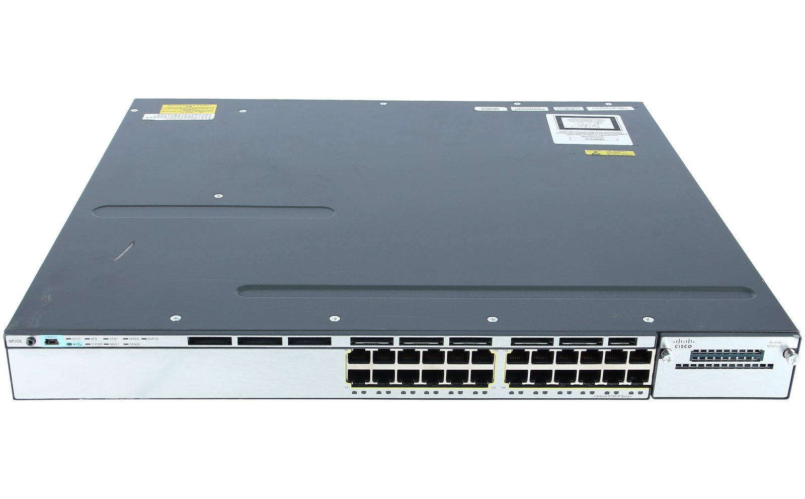 CISCO - WS-C3750X-24T-E - Catalyst 3750X 24 Port Data IP