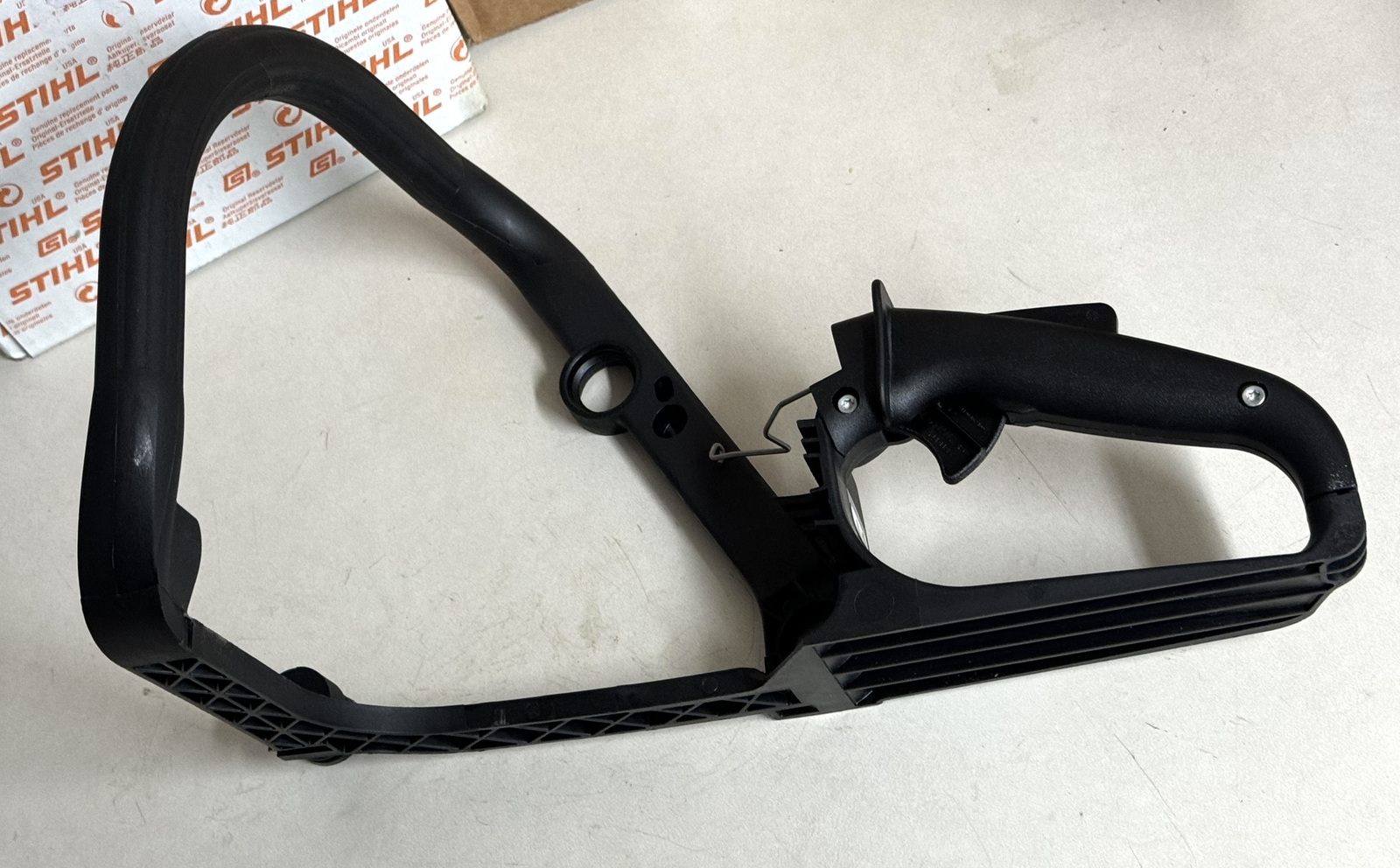 STIHL OEM HANDLE FRAME THROTTLE ASSY 1130 791 4901 : STRIPPED NEW MS170 180 C-B - Picture 3 of 4