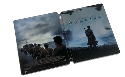 Dunkirk Manta Lab/collectong empty Steelbook No Blu-Ray Or 4k Uhd Disc