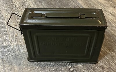 Reeves Metal 30 Cal M1 Vintage WW 2 .30 Ammo Box
