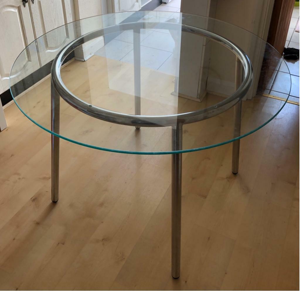 Discontinued Ikea glass table | in Billericay, Essex | Gumtree