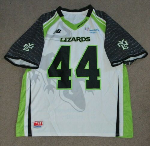 2020 New York Lizards Game Worn Issued Jersey New Balance Lacrosse Long Island