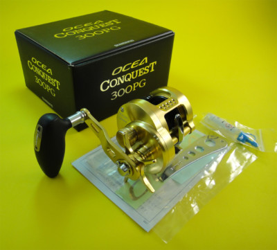 美品 OCEA CONQUEST 300pg NIB SHIMANO OCEA CONQUEST 300PG JIGGING REEL *U.S SELLER