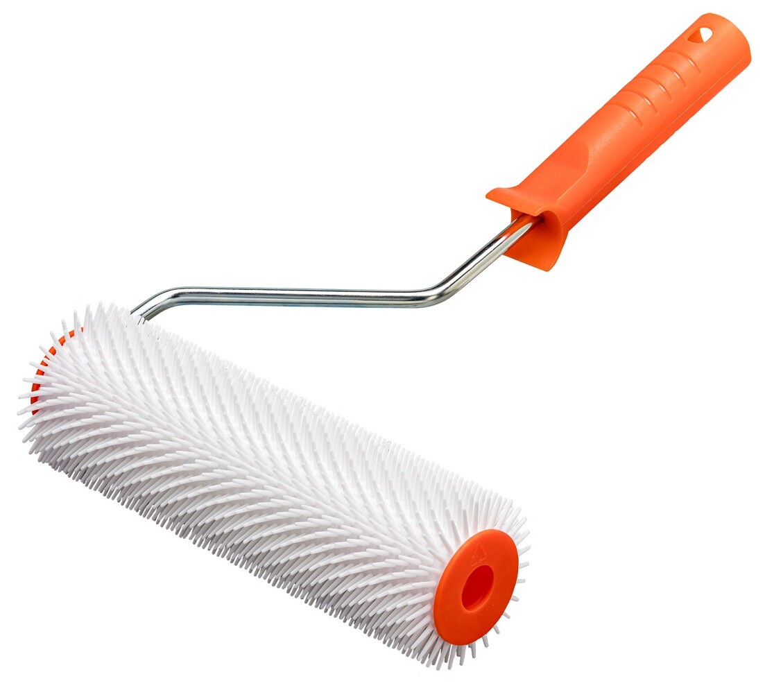 Stachelwalze Entlüftungsrolle 24cm inkl. Bügel - extra großer Gesamt-Ø 110mm