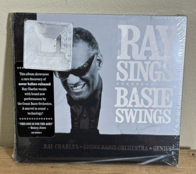 Ray Charles CD: Ray Sings, Basie Swings New and Sealed 2006
