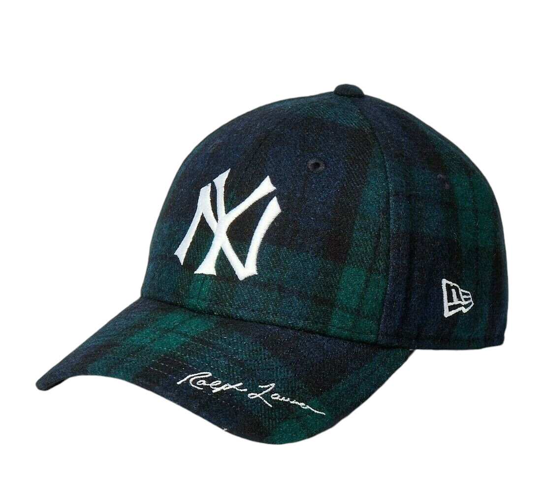 帽子 NEW ERA POLO RALPH LAUREN MLB Yankees Ralph Lauren x New York Yankees Navy 9TWENTY Adjustable Hat