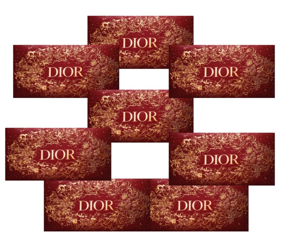 CHRISTIAN DIOR CHINESE LUNAR NEW YEAR 2023 SET OF 8 LUCKY CHRISTIAN DIOR CHINESE LUNAR NEW YEAR 2023 SET OF 8 LUCKY