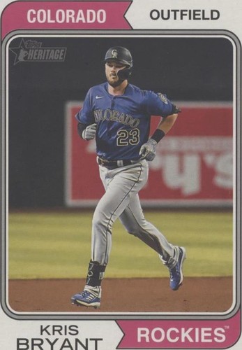2023 Topps Heritage - Kris Bryant #OB-KB