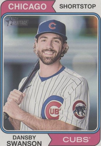 2023 Topps Heritage High Number - Dansby Swanson #OB-DS