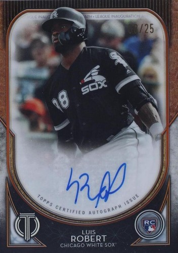 2020 Topps Tribute - Luis Robert #LA-LR
