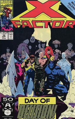 X-Factor #70 FN; Marvel | Peter David Mike Mignola - we combine shipping