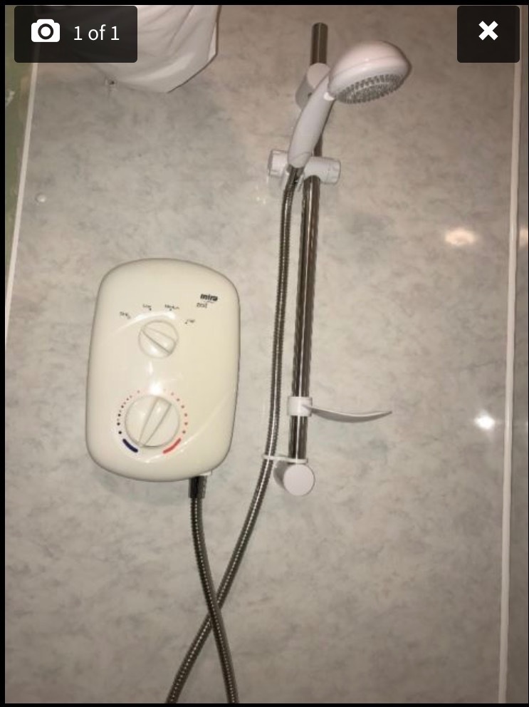 Mira Zest Electric Shower in Beith, North Ayrshire Gumtree