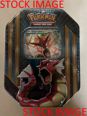 POKEMON 2016 XY Triple Power Gyarados EX - Factory Sealed Collector Tin