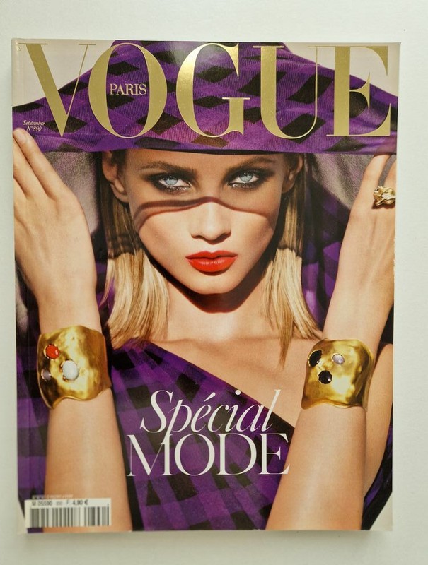 Magazine Mode Fashion Vogue Paris #890 Septembre 2008 SpÃ©Cial Mode LÃ©A Seydoux