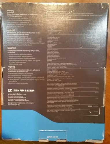 Sennheiser HD 280 Pro Monitoring High Ambient Noise Attenuation Studio Headphone