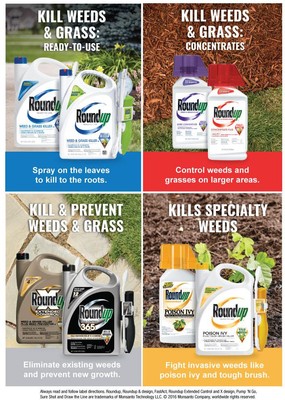 Tank Sprayer 35.2 oz. Weed and Grass Killer Concentrate Liquid Bottle Outdoor
