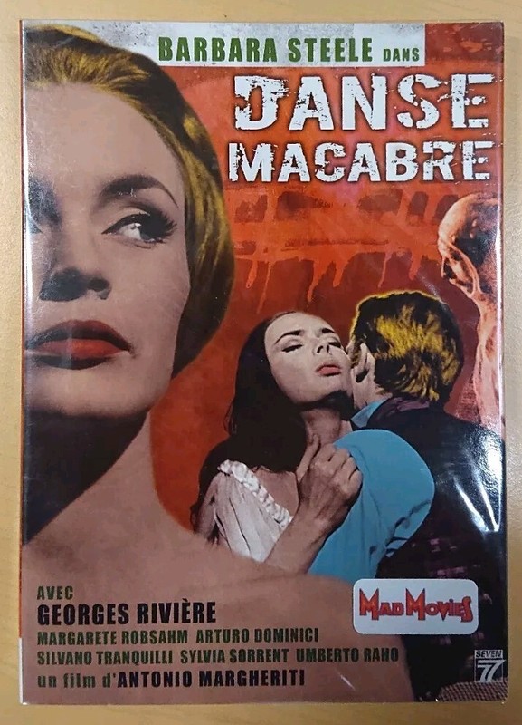Dvd Danse Macabre Barbara Steele Georges RiviÃ¨Re Danza Macabra Sylvia Sorrente