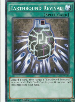 YUGIOH CARD EARTHBOUND REVIVAL LC5D-EN156 1ST EDITION