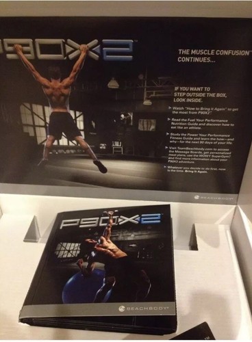 P90X2 Beachbody Extreme Home Fitness Tony Horton Complete DVD set w/ Guides