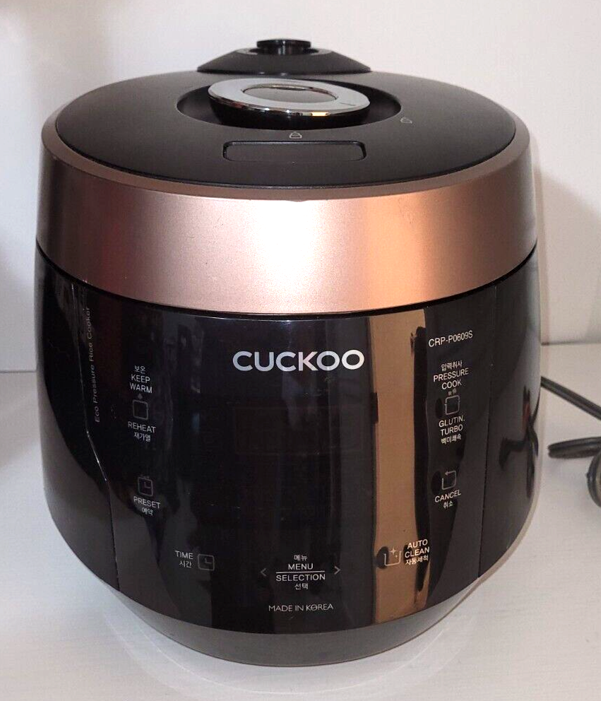 Cuckoo Pressure Cooker Crpp0609s Pressurecooker