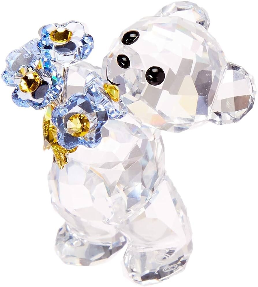 スワロフスキー クリスベア 忘れな草 型番5427993 新品保管品 楽天市場】スワロフスキー クリスベア わすれな草 忘れな草 花