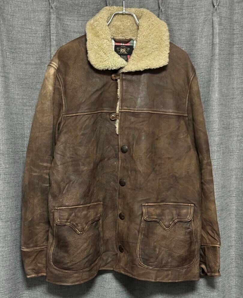 ジャケット・アウター LOUREN big shawl collar double coat LAUREN