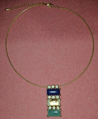 Virgin Vie San Marino goldtone Wire Necklace 