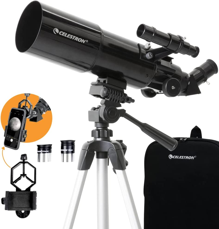 Celestron - 80Mm Travel Scope - Portable Refractor Telescope