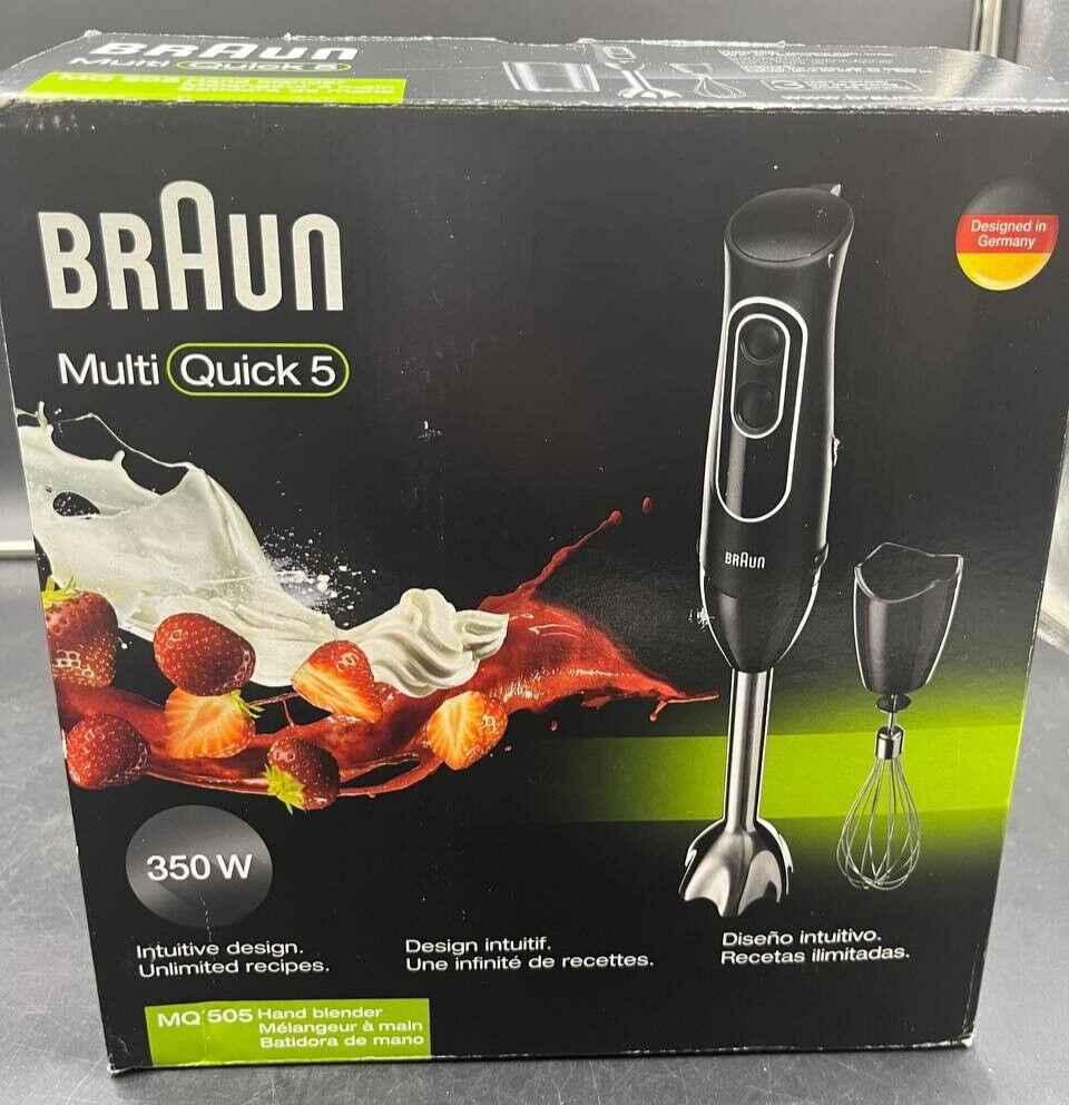 Braun MultiQuick 5 Immersion Hand Blender Patented Technolog