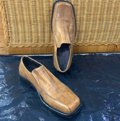 Light tan slip on shoes sale