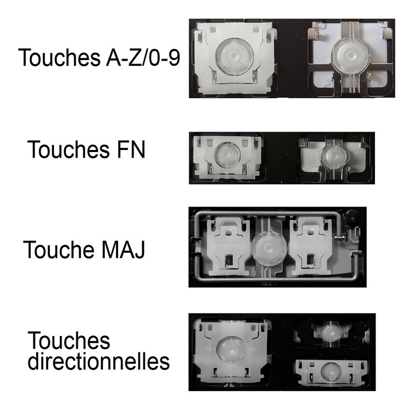 Touche Clavier Pour Lenovo Ideapad 530s-14 720s-13/14 S530-13 Yoga 720-13 730-13