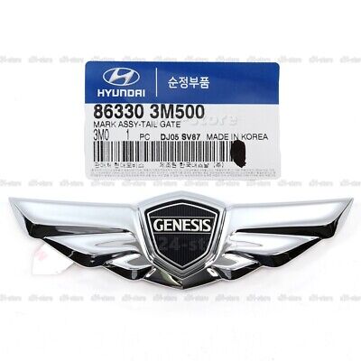 Emblem Trunk Wing Rear 863303M500 for Hyundai 2009-2014 Genesis