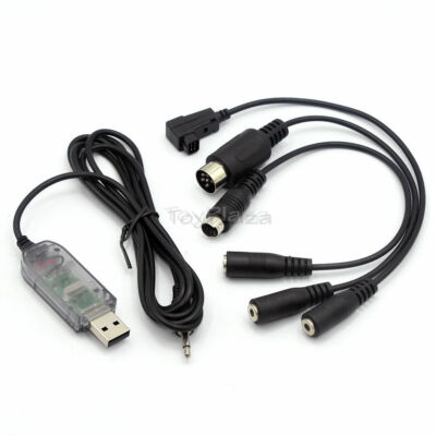 Dynam DYU-1005 FMS RC Aircraft USB Simulator Cable & Dongle fit Aerofly Function