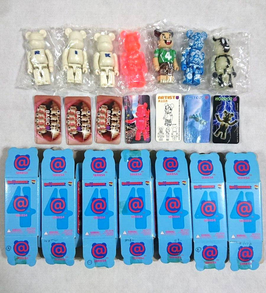 Bearbrick Series 4 Basic Horror 100% SET Lot 7 Limited Be@rbrick