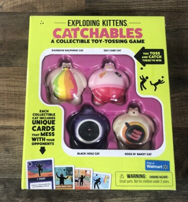 Exploding Kittens Catchables Brand New Sealed Collectible Toy Tossing Game