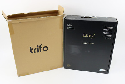 Trifo Lucy LUC-S AI Home Robot Vacuum & Mop Combo 1080p Video Camera BRAND NEW!