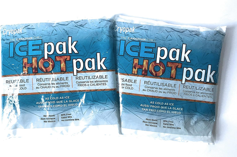 Reusable Soft Ice Packs - Pack of 2 Large Size Ice Packs for