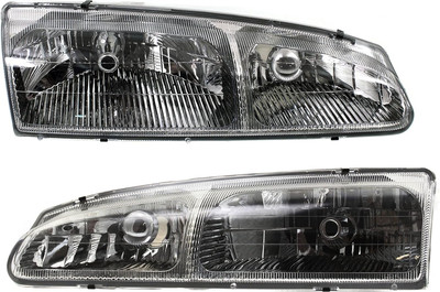 Headlight Assembly Compatible with 1996-1997 Mercury Cougar/Ford Thunderbird Hal