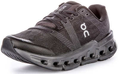 Pre-owned On Running Cloudgo Wide Soft Cushiing Runner Mens Sneaker Black Us 6 - 13