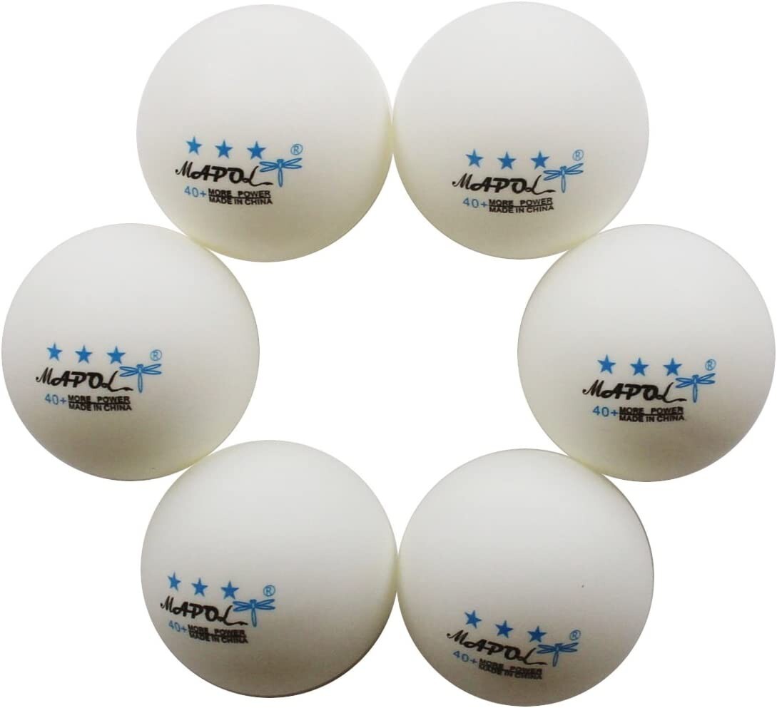 Ping Pong Balls 3 Stars Rating  Ball Size 40MM Olympic Table Tennis [20 White]