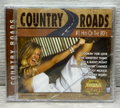 Country Roads #1 Hits of the 80s (CD 2007 KRB Music Co) Brand New/Sealed 10 Hits